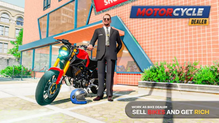 Motorcycle Dealer Bike Games android App screenshot 2